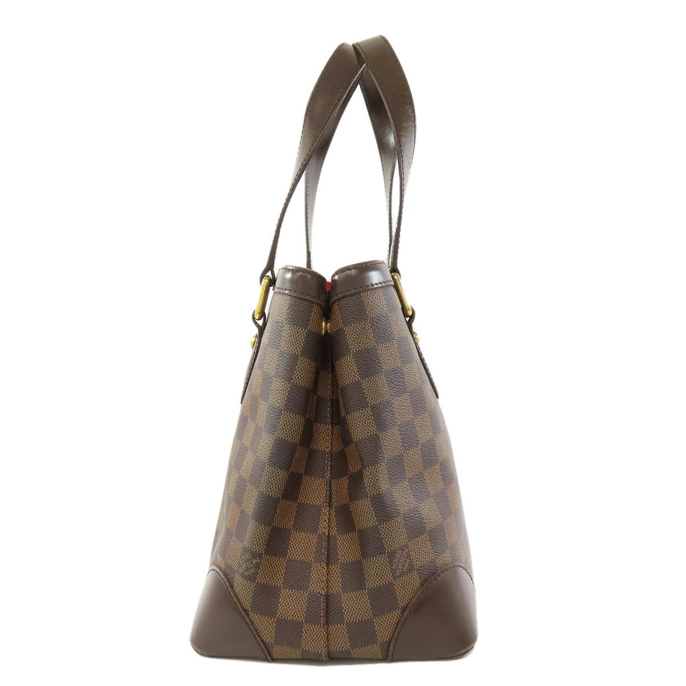 Louis Vuitton Tote Canvas Bag Hampstead Damier